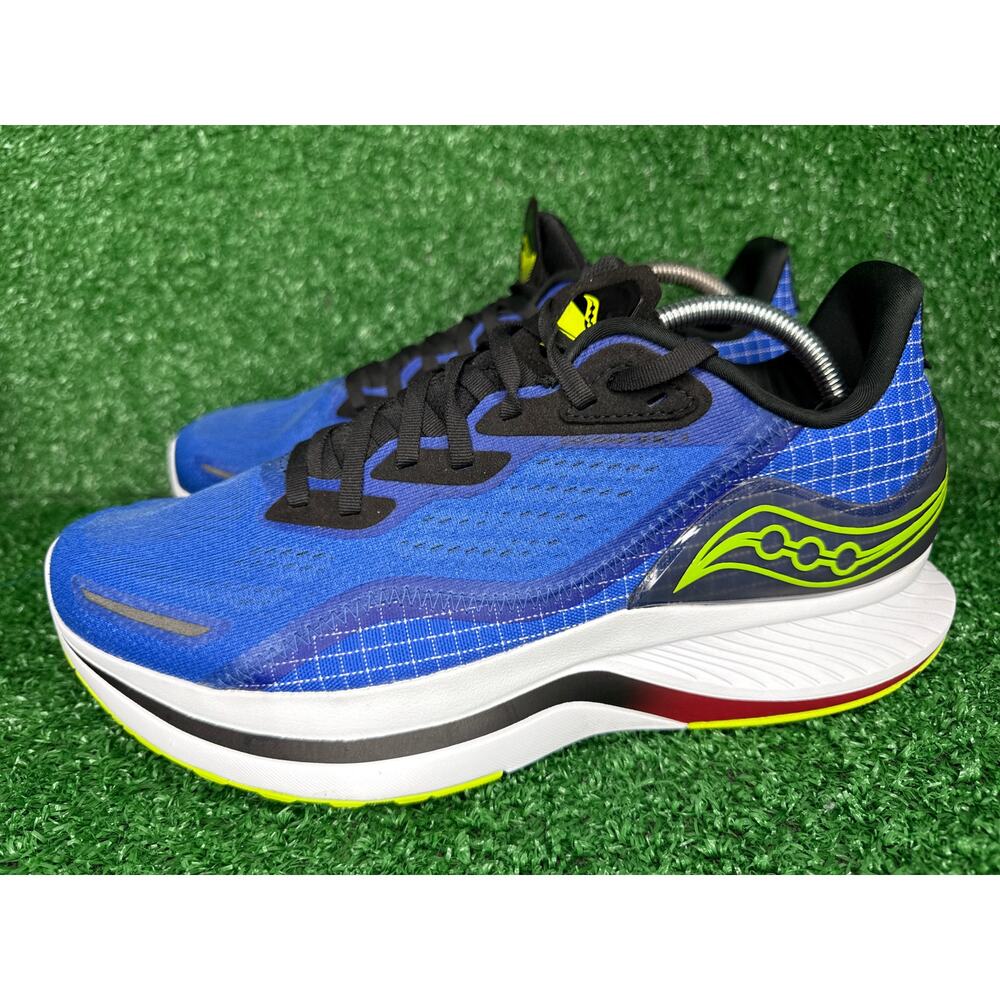 Saucony Men's S20687-25 Endorphin Shift 2 Running Shies Blue Raz/Acid Size 10.5 - Picture 4 of 8
